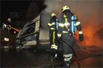 Prio 2 Brand Wegvervoer Caravan Jan Binneswei Oudwoude